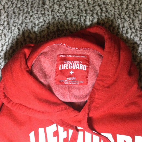 Lifeguard Sweatshirt/Hoodie $25 OBO - Picture 7 of 7